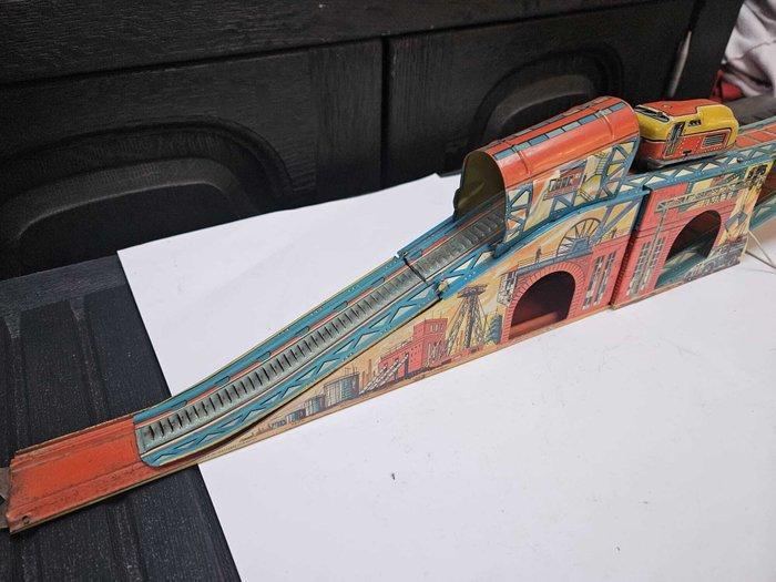 Technofix Or Similar - Blikken speelgoed - Coal Mine Train, Antiek en Kunst, Antiek | Speelgoed