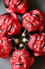 Kerstballen Glaswerkstätten Lauscha: krampus/duivel (6) -, Diversen, Nieuw