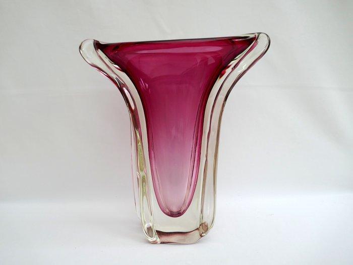 Val Saint Lambert - Vaas - Kristal - Design object, Antiek en Kunst, Antiek | Glaswerk en Kristal