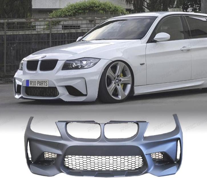 PARE-CHOCS AVANT BMW E90 E91 05-08 LOOK M3C COMPETITION, Auto-onderdelen, Carrosserie, Verzenden