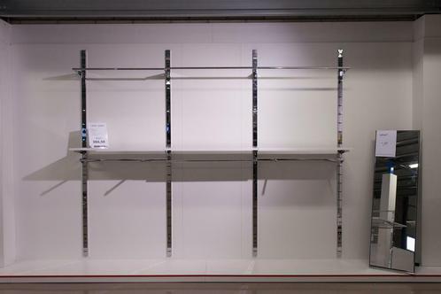 *TIP*  design kledingrek tegen muur klikssysteem laser 10 m, Huis en Inrichting, Woonaccessoires | Overige, Ophalen of Verzenden