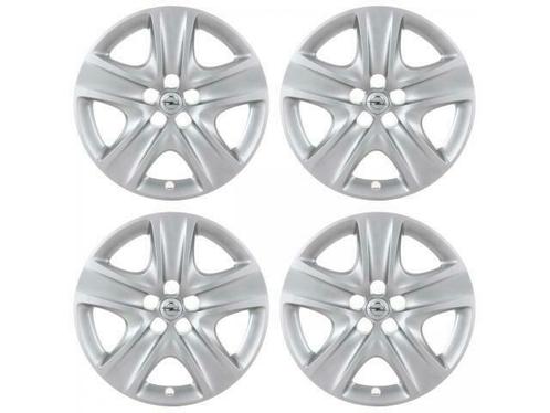 4x ORIGINELE GM Opel Wielkap Wielkap ZILVER 17 Inch ASTRA J, Auto-onderdelen, Banden en Velgen, Ophalen of Verzenden