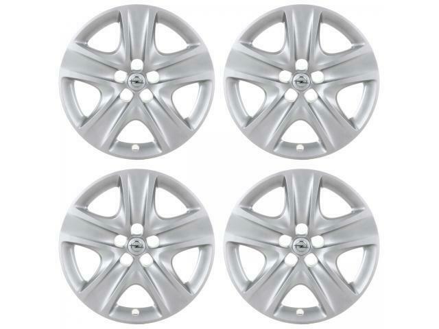 4x ORIGINELE GM Opel Wielkap Wielkap ZILVER 17 Inch ASTRA J, Auto-onderdelen, Banden en Velgen, Ophalen of Verzenden