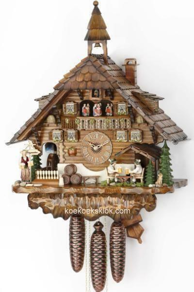 Prachtige Koekoeksklok - Grote collectie koekoeksklokken, Antiquités & Art, Antiquités | Horloges, Envoi