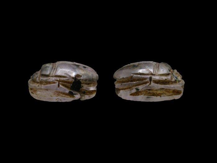 Égypte ancienne Améthyste Scarab (Sans prix de réserve), Collections, Minéraux & Fossiles