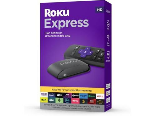 Veiling - Roku Express HD-streamingapparaat - wifi - 1080P, Telecommunicatie, Zenders en Ontvangers, Gebruikt