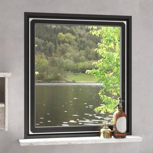 vidaXL Insectenhor voor ramen magnetisch 120x140 cm wit, Doe-het-zelf en Bouw, Deuren en Vliegenramen, Nieuw, Verzenden