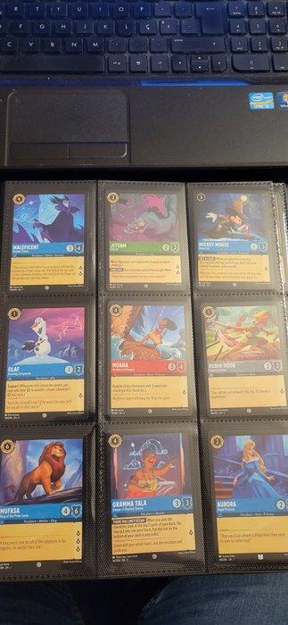 Disney - 110 Incomplete Album - lorcana 1 first chapter,, Verzamelen, Overige Verzamelen