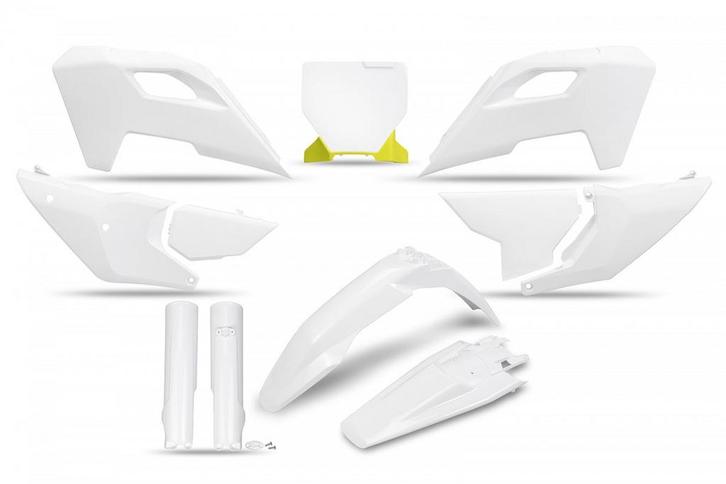 UFO plastic kit Wit Husqvarna TC/FC 125/250/350/450 2023- (, Motoren, Onderdelen | Overige, Verzenden