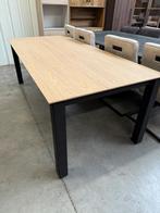 Derby eettafel uitschuifbaar, kleur blond oak, Huis en Inrichting, Nieuw, Overige materialen