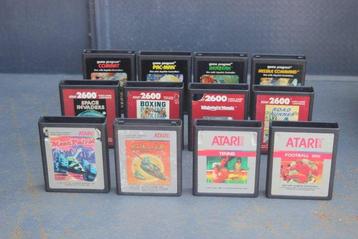Atari - 2600 VCS - Lot of 12 vintage cartridges - Videogame beschikbaar voor biedingen
