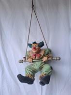Jun Asilo - Figuur - Clown op trapeze - Hars
