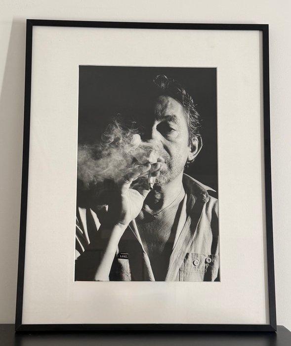 Jean-Jacques Bernier - Serge Gainsbourg Smoke gets into, Antiek en Kunst, Kunst | Designobjecten
