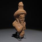 Égypte ancienne Terre cuite Figure du dieu Harpocrate. 1er