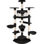 tectake Krabpaal Nelly 204cm - zwart / wit, Dieren en Toebehoren, Verzenden, Nieuw