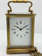 Pendulette de voyage - Carriage Clock -   Laiton - 1900-1910, Antiek en Kunst, Antiek | Klokken