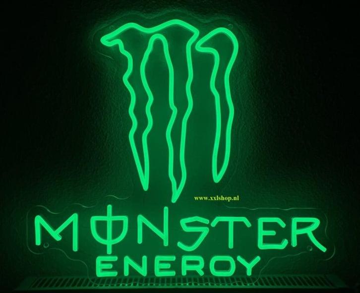 Monster NEON sign bord led lichtbord verlichting lamp XXL, Zakelijke goederen, Horeca | Overige, Verzenden