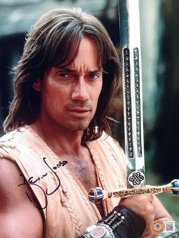 Hercules - Kevin Sorbo + Beckett COA beschikbaar voor biedingen