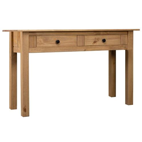 vidaXL Table console 110x40x72 cm Pin solide Gamme, Maison & Meubles, Tables | Tables de salon, Neuf, Envoi