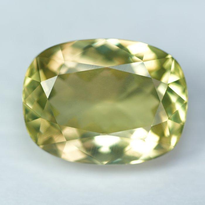 1 pcs Geel, Groen, Bruin, Paars Diaspoor - 5.53 ct -, Handtassen en Accessoires, Edelstenen