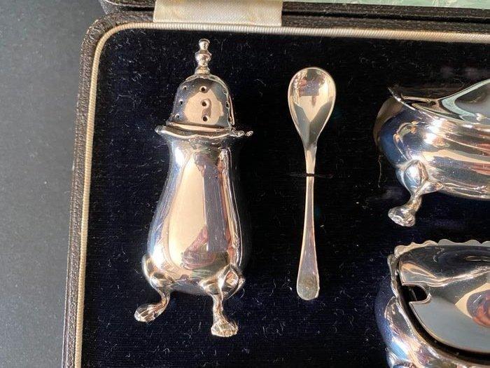 EPNS Sheffield - sanders and blackband - Specerijenbus (10), Antiquités & Art, Curiosités & Brocante