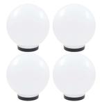 vidaXL LED-bollampen 4 st rond 25 cm PMMA, Verzenden, Nieuw