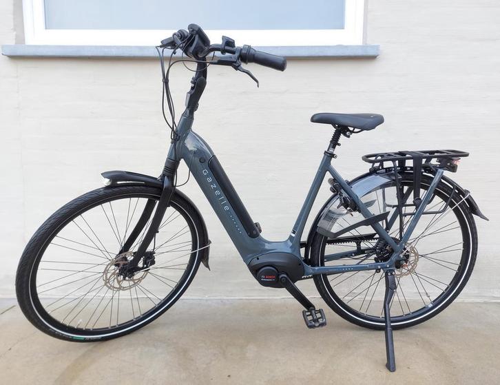 Elektrische damesfiets Gazelle Grenoble C5 - Belt 500Wh**, Fietsen en Brommers, Elektrische fietsen, 50 km per accu of meer, Zo goed als nieuw