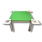 Zanotta - Joe Colombo - Speeltafel - Staal, Hout, Antiek en Kunst