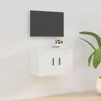 vidaXL Tv-wandmeubel 57x34,5x40 cm wit, Huis en Inrichting, Kasten |Televisiemeubels, Verzenden, Nieuw