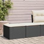 vidaXL 2-delige Loungeset met kussens poly rattan acacia, Tuin en Terras, Tuinsets en Loungesets, Verzenden, Nieuw, Loungeset