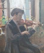 European School XXe - André Hallet aimait le violon, Antiek en Kunst