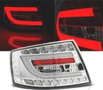 Feux Arrière Pour Audi A6 C6 Berline 04-08 Led Chromé 7Pin, Verzenden