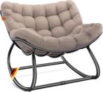 Ergonomische schommelstoel - relaxstoel - tuinstoel - met, Tuin en Terras, Verzenden, Nieuw