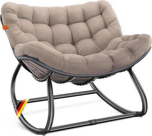 Ergonomische schommelstoel - relaxstoel - tuinstoel - met, Tuin en Terras, Tuinsets en Loungesets, Verzenden