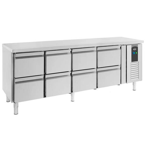 Koelwerkbank | STANDARD LINE | 553L | 8 Laden (1/1 GN) |, Zakelijke goederen, Horeca | Keukenapparatuur, Nieuw in verpakking, Verzenden
