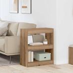 vidaXL Boekenkast artisanaal eikenkleurig 60 x 30 x 72 cm, Huis en Inrichting, Kasten | Boekenkasten, Verzenden, Nieuw