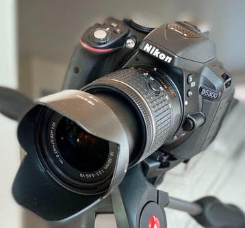 Nikon D5300 AF-S18-55 G-VR/#Excellent #WIFI #Stereo #Pro