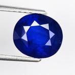 Blauw Saffier  - 5.07 ct - Bellerophon Gemlab - Koningsblauw, Handtassen en Accessoires, Nieuw