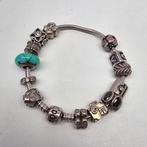 Pandora Armband met 13 Bedels | Nette staat, Handtassen en Accessoires, Ophalen of Verzenden, Nieuw