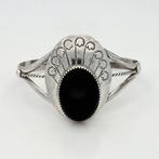 Zonder minimumprijs - Armband Zilver - Onyx, Nieuw