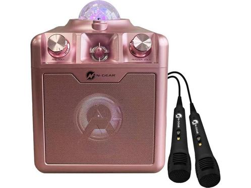 N-GEAR Disco Star 710 Space Pink - Bluetooth Speaker -, Huis en Inrichting, Woonaccessoires | Overige, Zo goed als nieuw, Verzenden