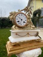 Horloge - Albâtre, Laiton - 1880-1920 - Pendule de cheminée