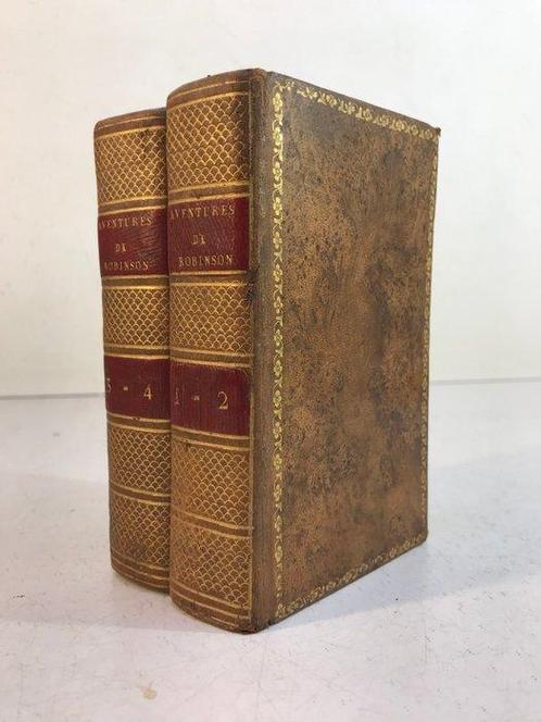 Daniel Defoe - Aventures de Robinson Crusoé - 1814, Antiek en Kunst, Antiek | Boeken en Manuscripten