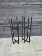 Table à plantes - Métal - Grand - 2 pièces