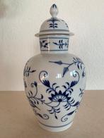 Meissen - Pot - zwiebelmuster dekselvaas - Zacht porcelein -