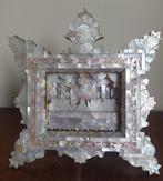 Schilderij van de Laatste Avondmaal - Hout, parelmoer -