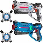 Light Battle lasergame set - 2 laserpistolen + 2 vesten, Kinderen en Baby's, Nieuw, Ophalen of Verzenden