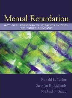 Mental Retardation:Historical Perspectives, Current, Boeken, Taal | Engels, Gelezen, Verzenden