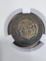 Spanje. Francisco Franco. 1 Peseta 1946 estrella 48, Postzegels en Munten