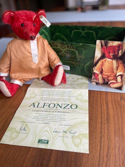Steiff - Teddybeer ALFONZO - 1990-2000 - Duitsland, Antiek en Kunst, Antiek | Speelgoed